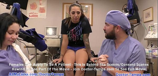  $CLOV - Busty Latina Stefania Mafra Gets Yearly Gyno Exam From Doctor Tampa & Nurse Lenna Lux At GirlsGoneGyno.com